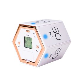 Learning Self-discipline Time Reminder Fitness Exercise Timing Gadgets 15 Seconds Long Prompt Timer (Ships From: China, Color: White)