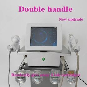 EMS Portable Mini EMSZERO NEO RF Weight Loss Machine Shaping Body and Burning Fat EMSSLIM Nova Weight Loss Electromagnetic (Color: Dual handle)