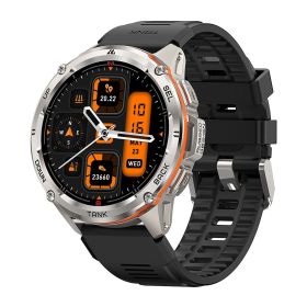 2024 NEW KOSPET TANK T3 Ultra GPS Smart Watches For Men Smartwatch Women Waterproof Electronic Fitness Digital Bluetooth Watches (Color: Silver)